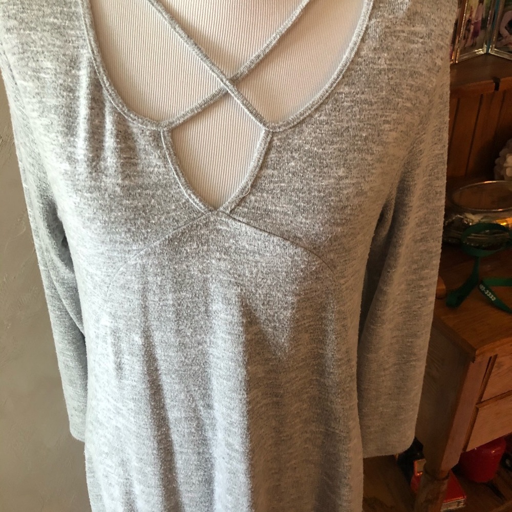 Pretty Gray Dress - Picture 2 of 6